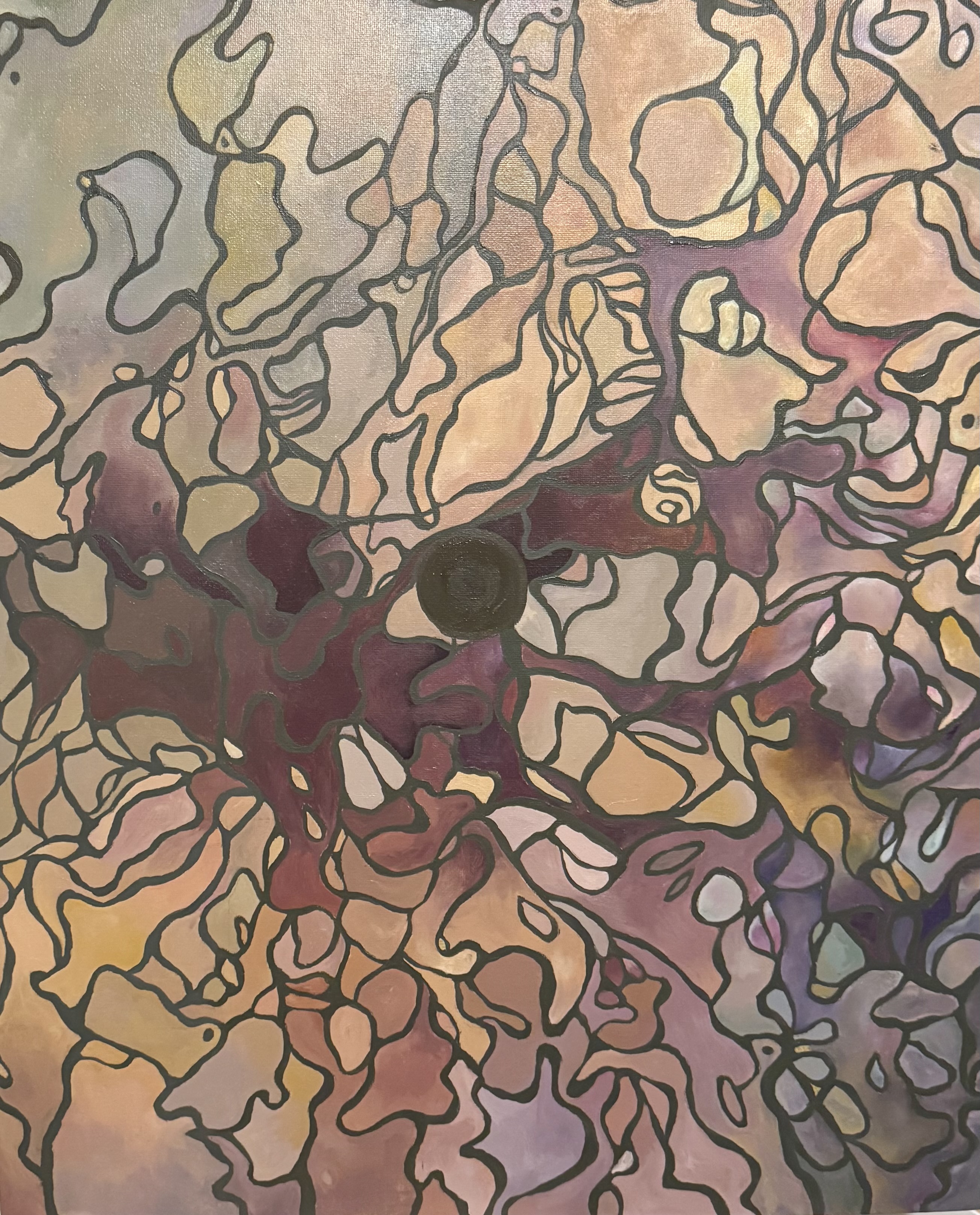 Abstract Organic Painting