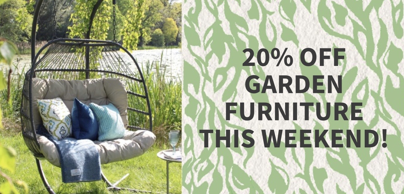 20% Off Garden Furniture — Web Banner